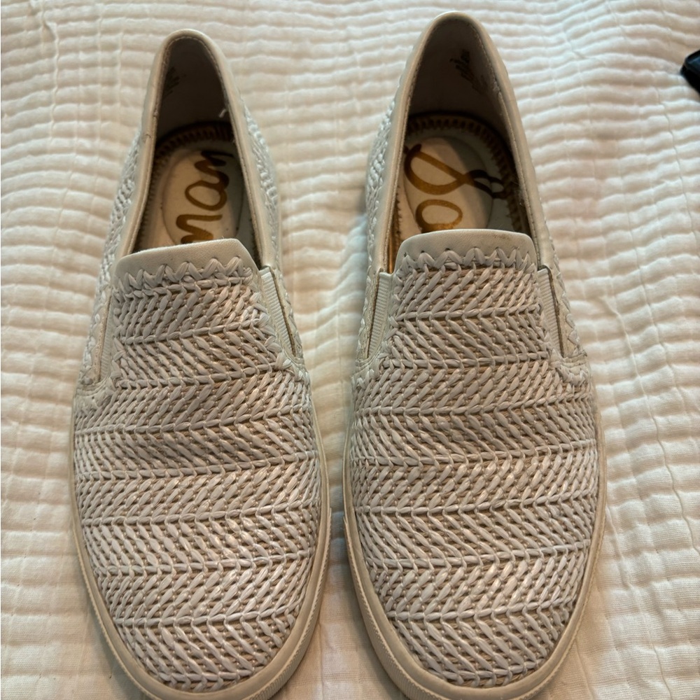 Sam Edelman Woven  Slip-On Sneakers